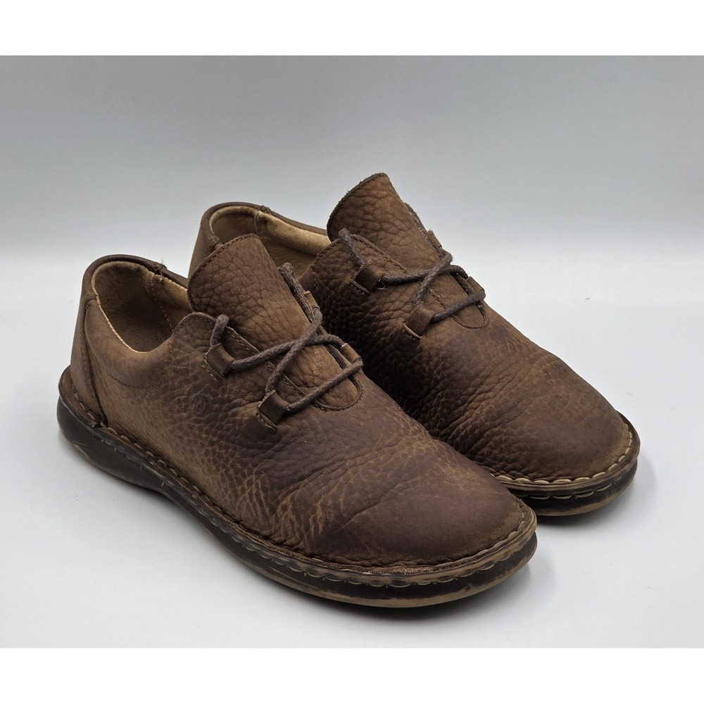 Born Shoes Womens Leather Oxford Comfort EU 36.5 US 6.5-7 B Width Casual Flats